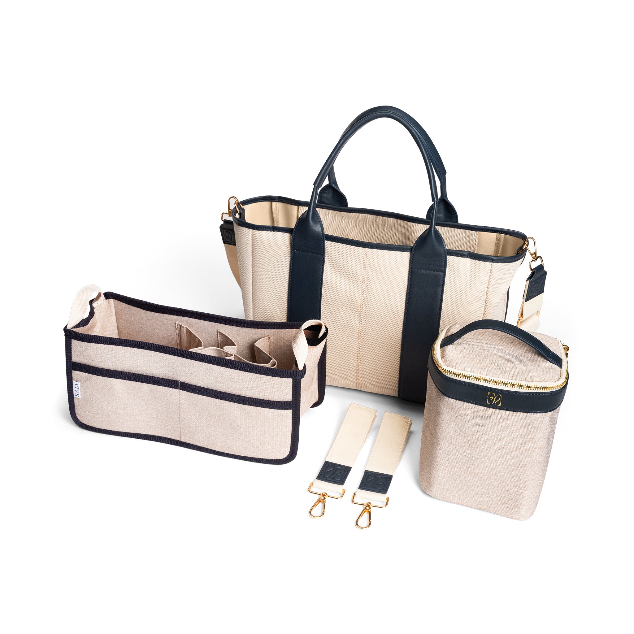 Diaper Bag Set - 5 bundle pack - Brown