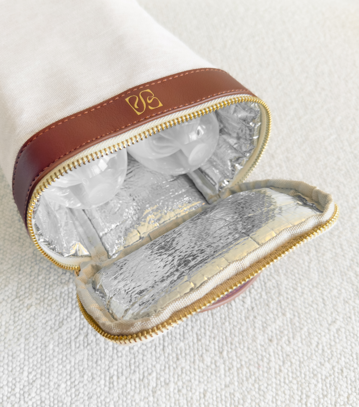 Insulated Cooler bag - Brown