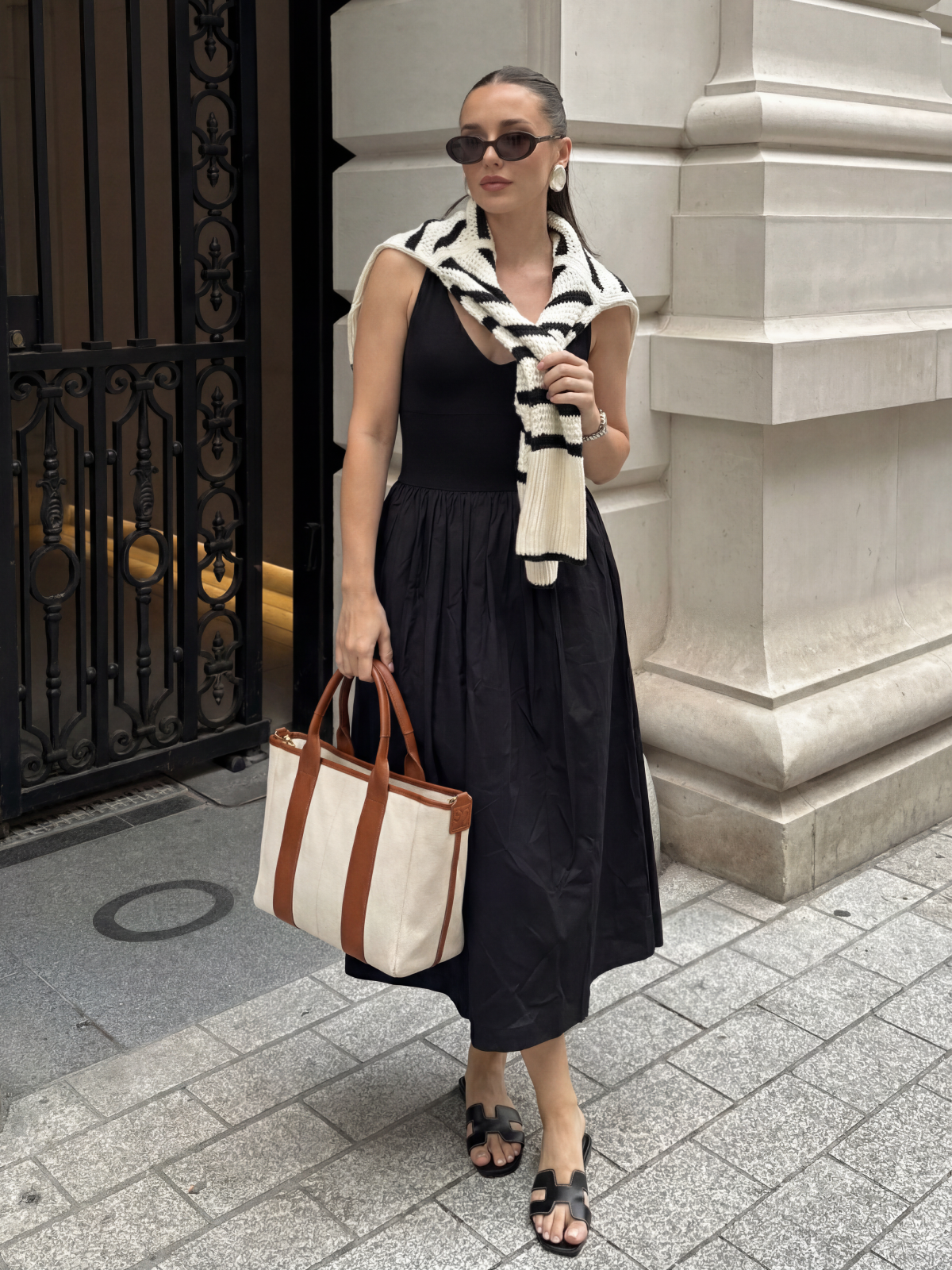 Diaper Tote Bag - Brown