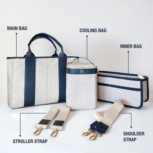 Kaia Diaper Bag 5-in-1 Set